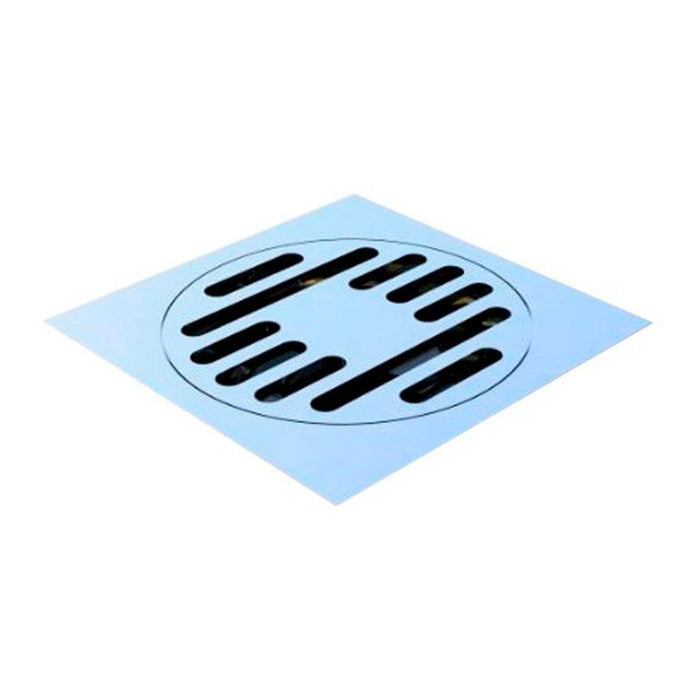 COVER FLOOR SIPHON 100X100 BRASS/CHROME