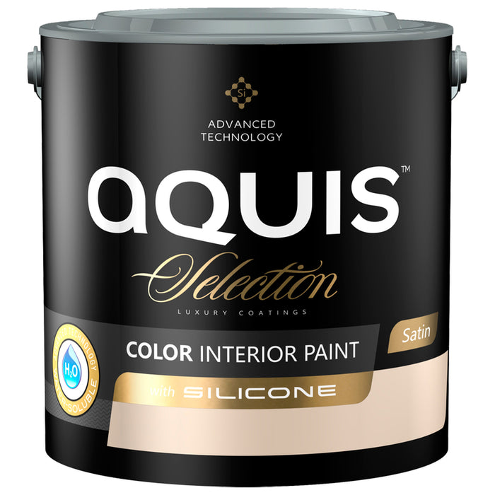 INTERIOR PAINT WITH SILICONE CORAL GLOSS 2.50 L AQUIS