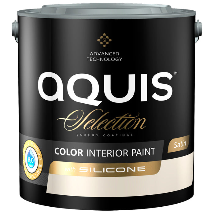 INTERIOR PAINT WITH SILICONE OAT COOKIE 2.5 L AQUIS