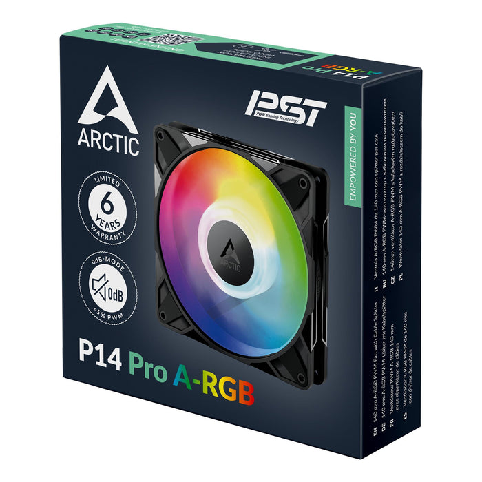 Fan ARCTIC P14 Pro A-RGB - 140mm PWM