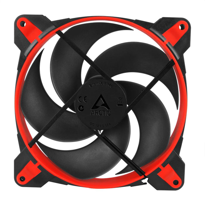 Fan ARCTIC BioniX P140 Red, 4 pin, 140 mm