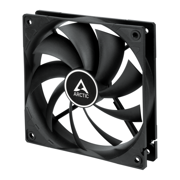 Fan set ARCTIC F12 PWM 120 mm, 5 pieces, Black