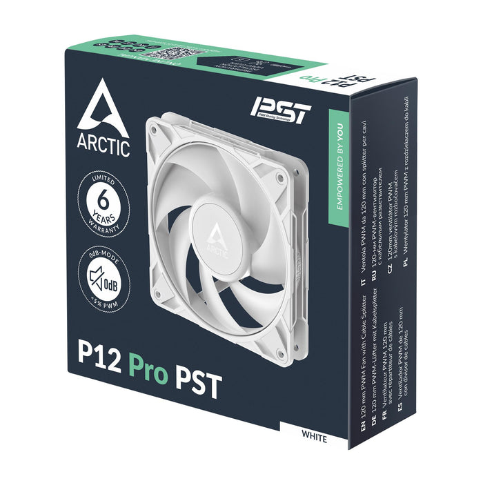 Fan ARCTIC P12 Pro PST White - 120mm PWM