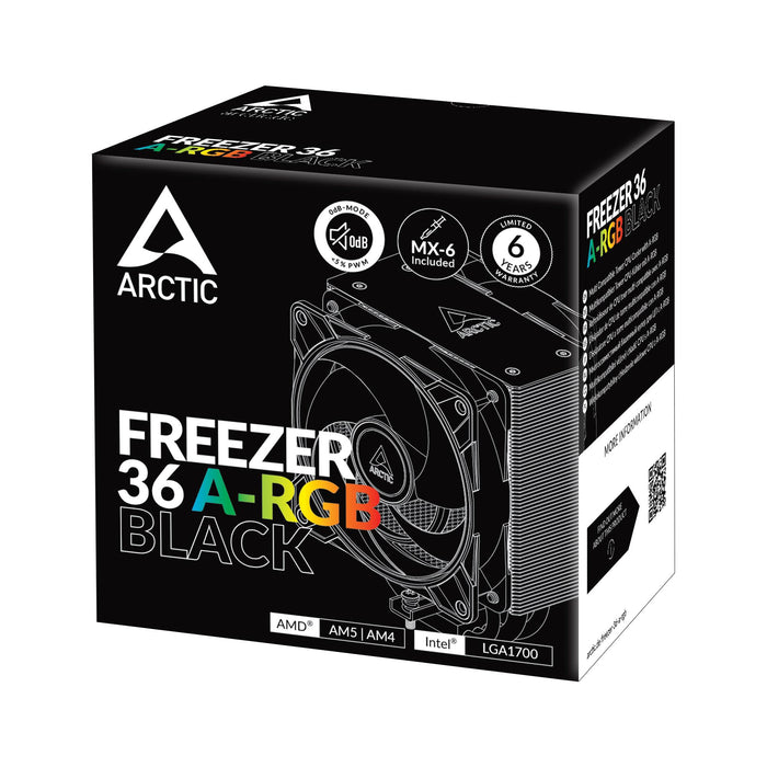 Cooler ARCTIC Freezer 36 A-RGB Black - ACFRE00124A