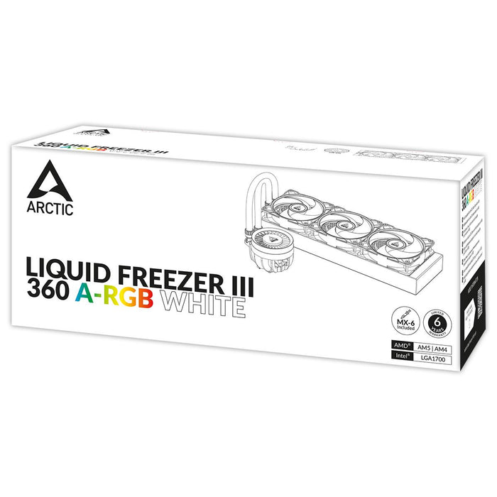 ARCTIC Liquid Freezer III 360 - proces
