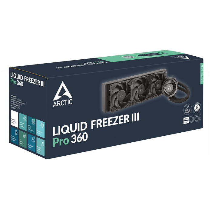 Arctic Liquid Freezer III Pro 360 processor cooler - Black