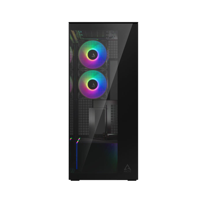 Arctic Xtender VG Mirror PC Case - Black Mid-Tower