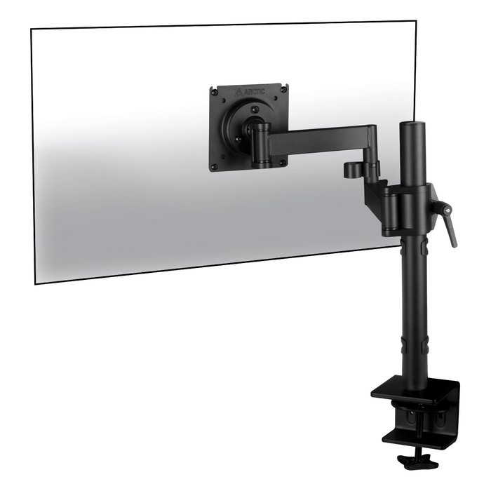 ARCTIC X1 Desk Monitor Stand, Adjustable, 13"-49", 15 kg, Black
