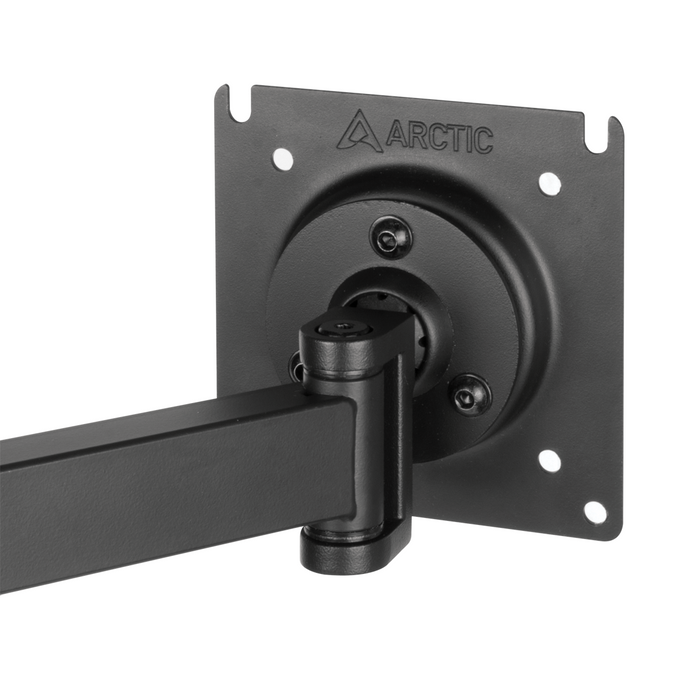 ARCTIC X1 Desk Monitor Stand, Adjustable, 13"-49", 15 kg, Black