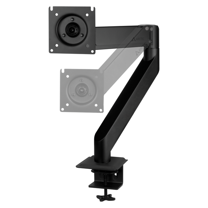 ARCTIC X1-3D Desk Monitor Stand, Adjustable, 13"-43", 10 kg, Black
