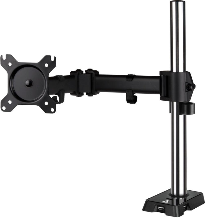 ARCTIC Z1 (Gen 3) Desk Monitor Stand, Adjustable, up to 38", 15 kg, USB 2.0 hub, Black