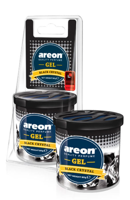 AREON GEL CAN BLACK CRYSTAL AROMAZER