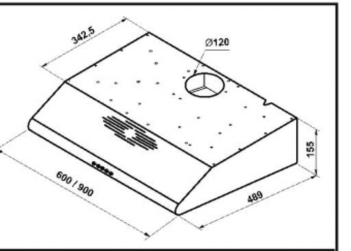 Arielli ACH-6022SS hood - Абсорбатори<<<Домакински електроуреди<<<TechMart