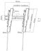 Arielli ATB-5744N SLIM TV stand - Стойки за телевизор<<<Аксесоари за телевизори<<<Аксесоари<<<TechMart&&&Стойки за