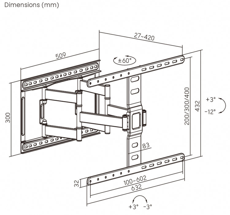 Arielli TV stand ATB-83466 SLIM