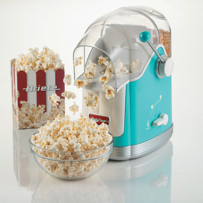 Popcorn machine ARIETE PARTY TIME 2.0 2958 AZZURO BLUE, 1100 W