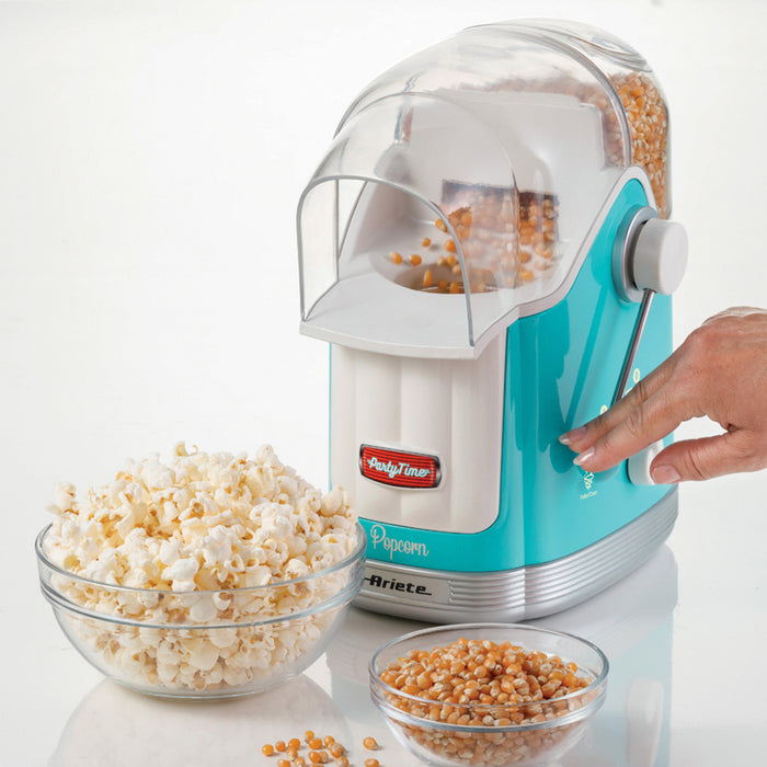 Popcorn machine ARIETE PARTY TIME 2.0 2958 AZZURO BLUE, 1100 W