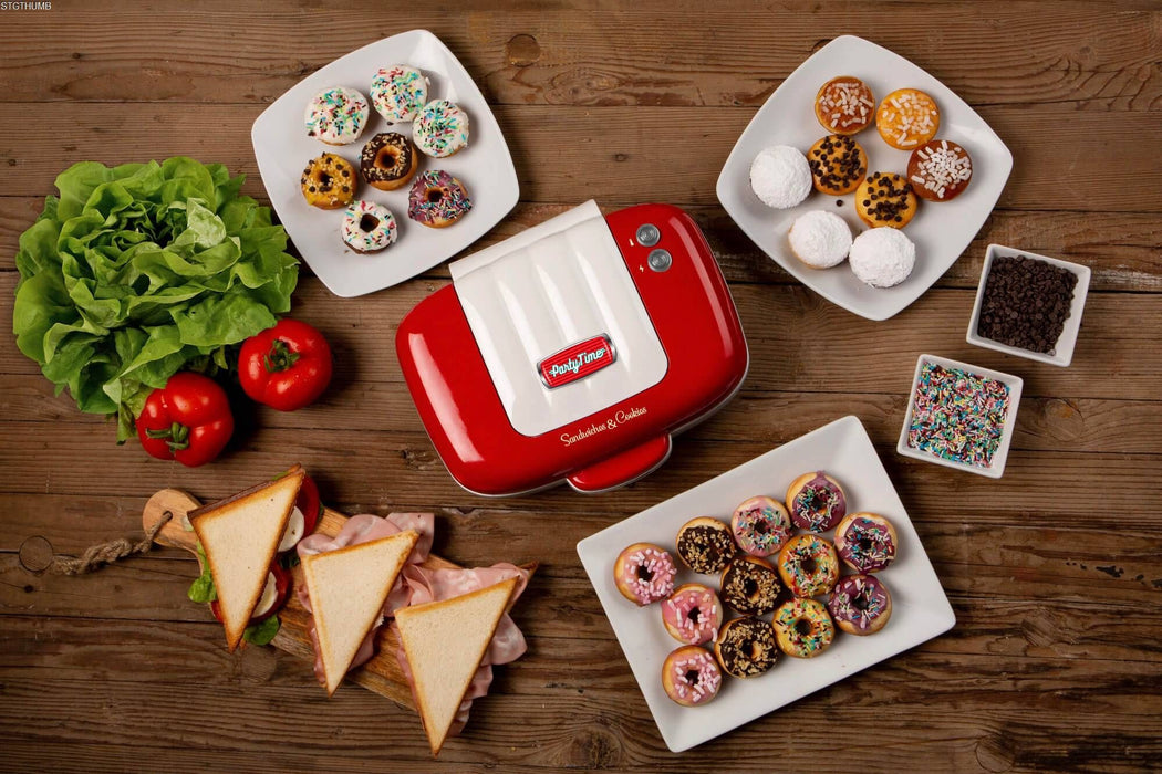 SANDWICH MAKER ARIETE 3IN1 1972 RED RED