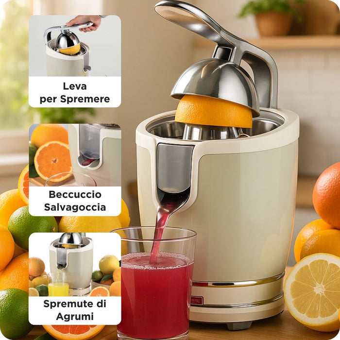 Juicer and Citrus Press ARIETE 413 BEIGE 85 W, BEIGE