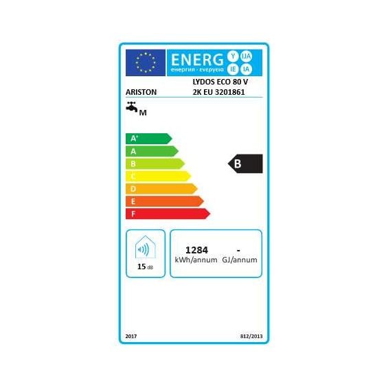 Boiler ARISTON LYDOS ECO 80V 2K EU
