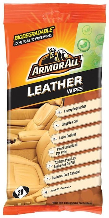 ARMORALL LEATHER WIPES Почистващи кърпички за кожа