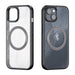 Armored case for iPhone 15 Plus with MagSafe Dux Ducis Aimo Mag - black - Cell phone cases and covers<<<HurtelXML