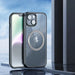 Armored case for iPhone 15 with MagSafe Dux Ducis Aimo Mag - black - Cell phone cases and covers<<<HurtelXML