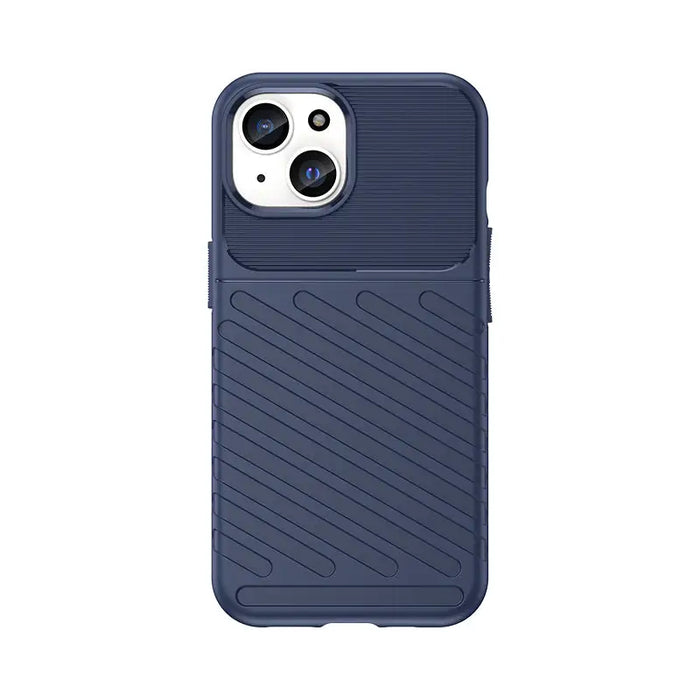 Armored iPhone 15 Thunder Case - blue - Cell phone cases and covers<<<HurtelXML