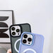Armored magnetic iPhone 14 Plus MagSafe Color Matte Case - black - Cell phone cases and covers<<<HurtelXML