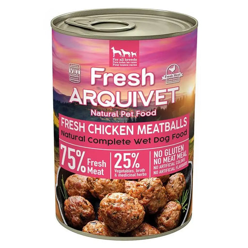 ARQUIVET Fresh Chicken Meatballs - wet dog food - 400g - Wet foodDLP-KAM<<<For the dogDLP<<<ActionPL