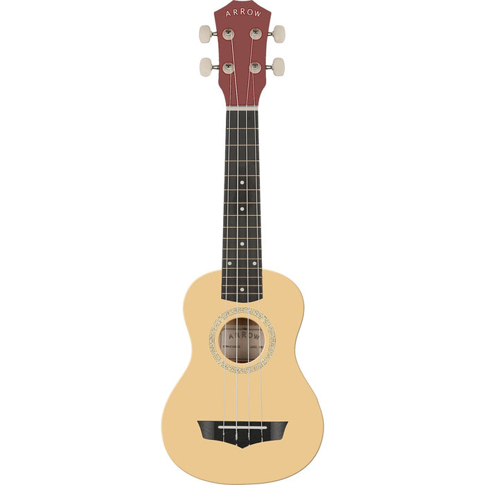 Arrow PB10 NA Soprano Natural w/bag - Soprano ukulele