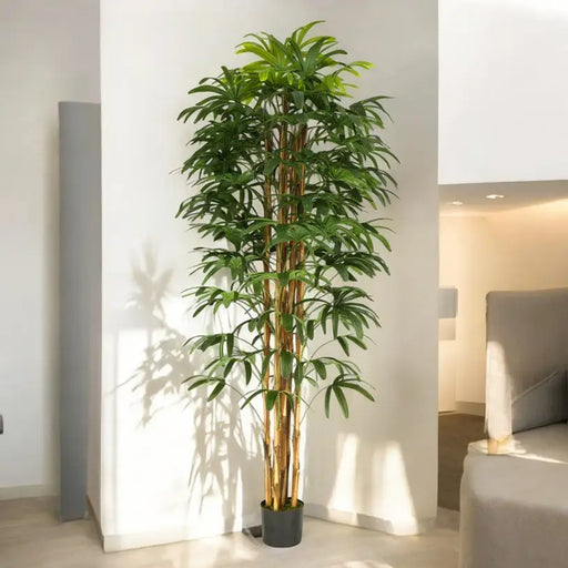 ARTIFICIAL PLANT PALM BENJAMIN 200CM HD HD-10972 - Изкуствени растения<<<Стайни растения<<<Градина<<<Praktiker
