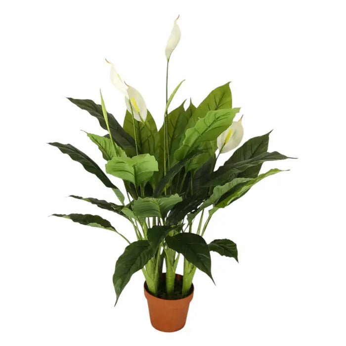 ARTIFICIAL SPATIPHILUM PLANT 105CM HD HD-10988 - Изкуствени растения<<<Стайни растения<<<Градина<<<Praktiker