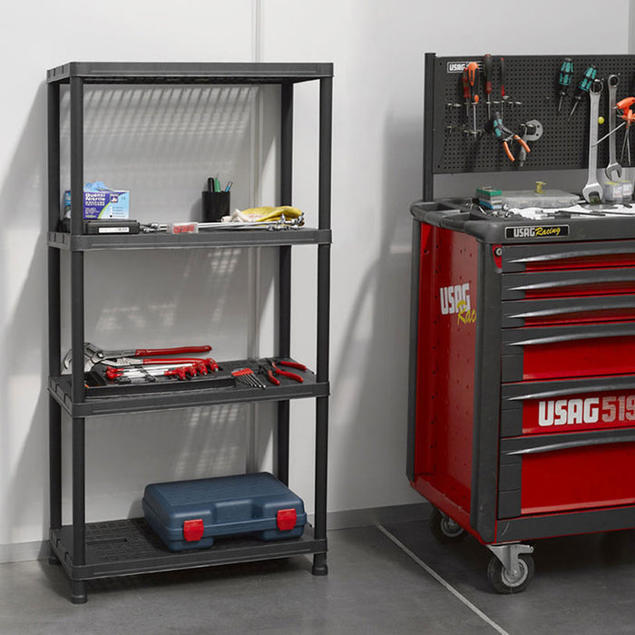 PLASTIC RACK ARTPLAST 176X70X30 CM.