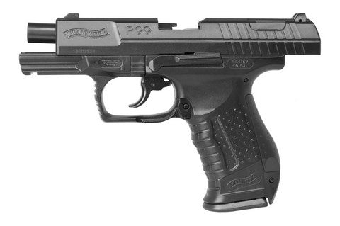 Walther P99 spring-loaded ASG pistol black