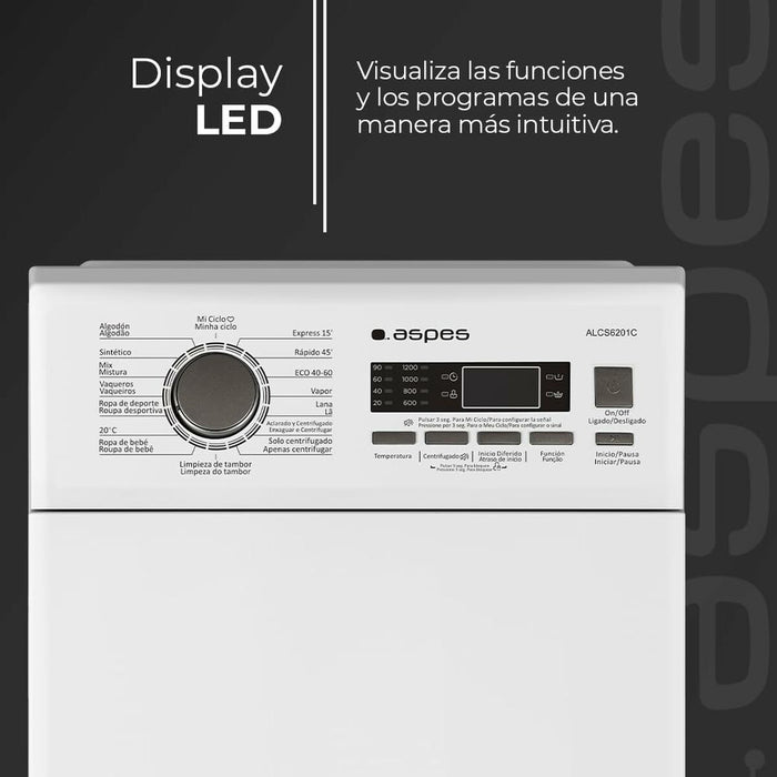 Washing machine Aspes ALCS6201C