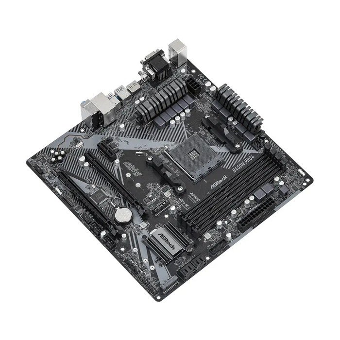 ASROCK B450M Pro4 R2.0 Motherboard - Дънни платки<<<Компютърни компоненти<<<ValiAPI&&&Дънни