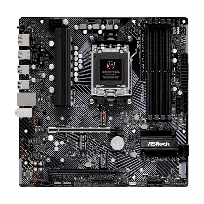 Asrock B650M Phantom Gaming Lightning - Дънни платки<<<ASROCK компоненти за компютри<<<ASROCK<<<PolyComp&&&Motherboards