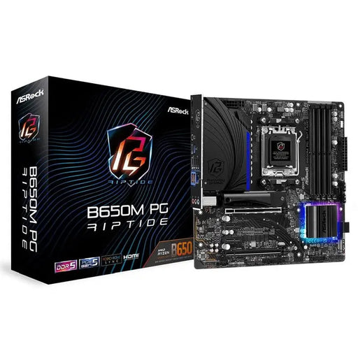 Asrock B650M Phantom Gaming Riptide - Дънни платки<<<ASROCK компоненти за компютри<<<ASROCK<<<PolyComp&&&Дънни