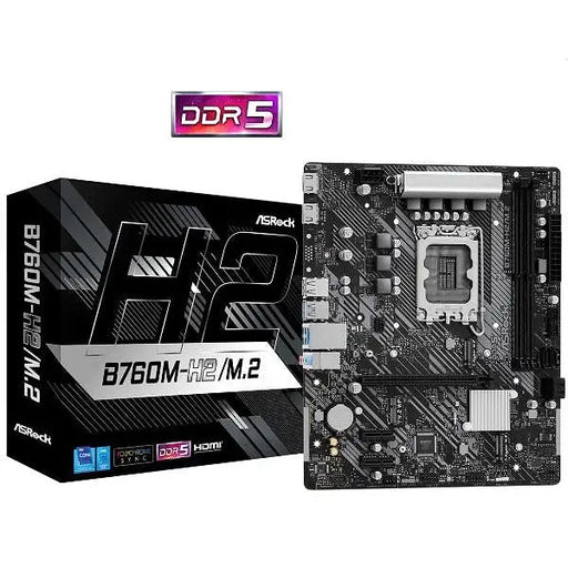 Asrock B760M-H2/M.2 - Дънни платки<<<ASROCK компоненти за компютри<<<ASROCK<<<PolyComp&&&Дънни