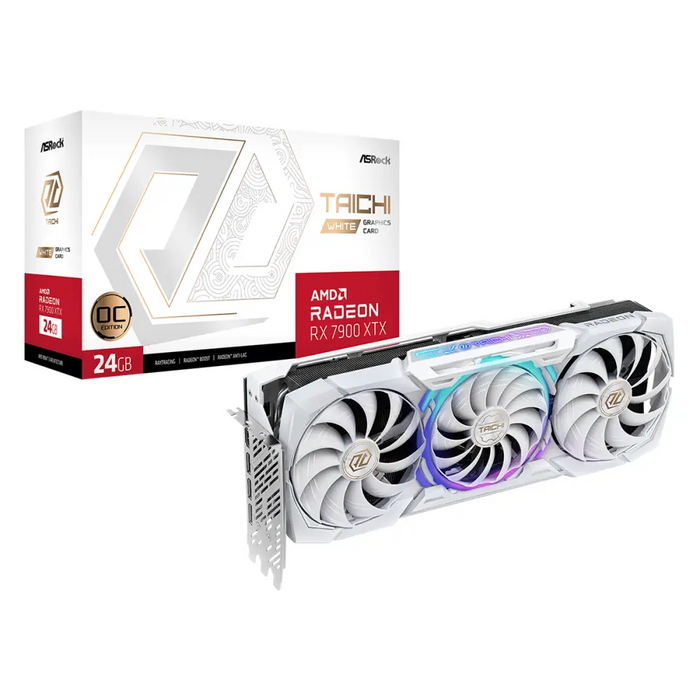 Asrock Graphics Card Radeon RX 7900 XTX Taichi White OC - Гейминг видеокарти<<<Гейминг