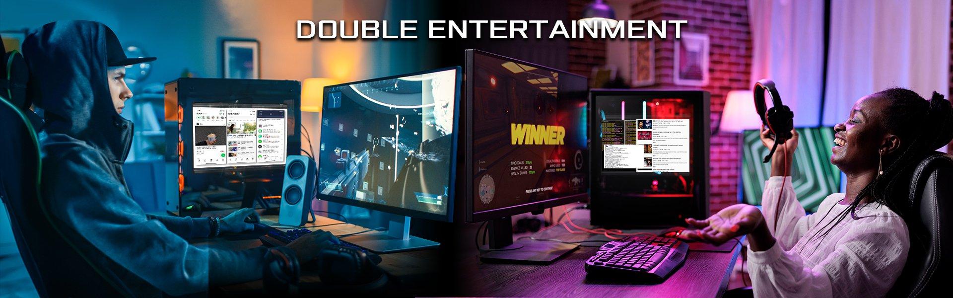 Additional ASRock 13.3" Screen for PC Case