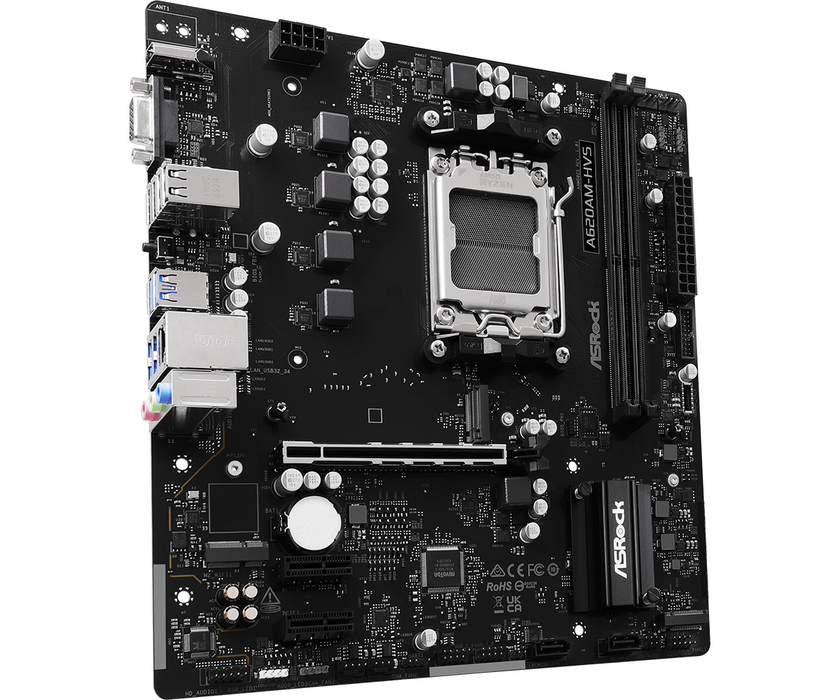 ASRock A620AM-HVS DDR5 Socket AM5 Motherboard