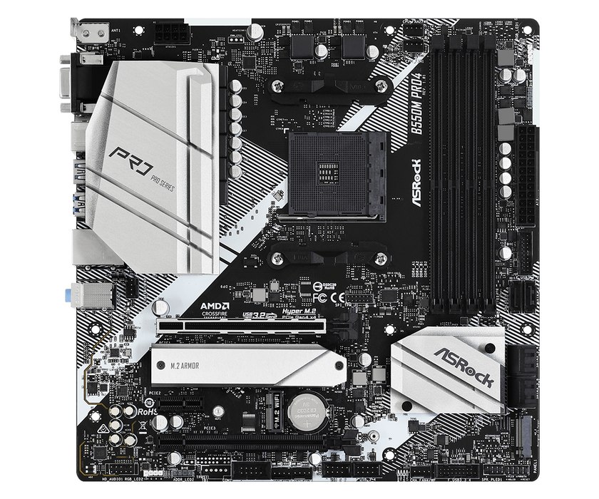 ASRock B550M Pro4, AM4 motherboard