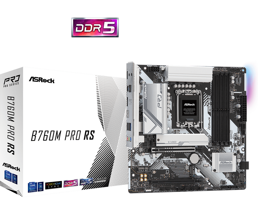 ASRock B760M Pro RS DDR5 motherboard