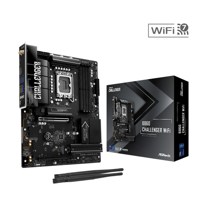 Motherboard ASRock B860 Challenger WIFI, LGA 1851