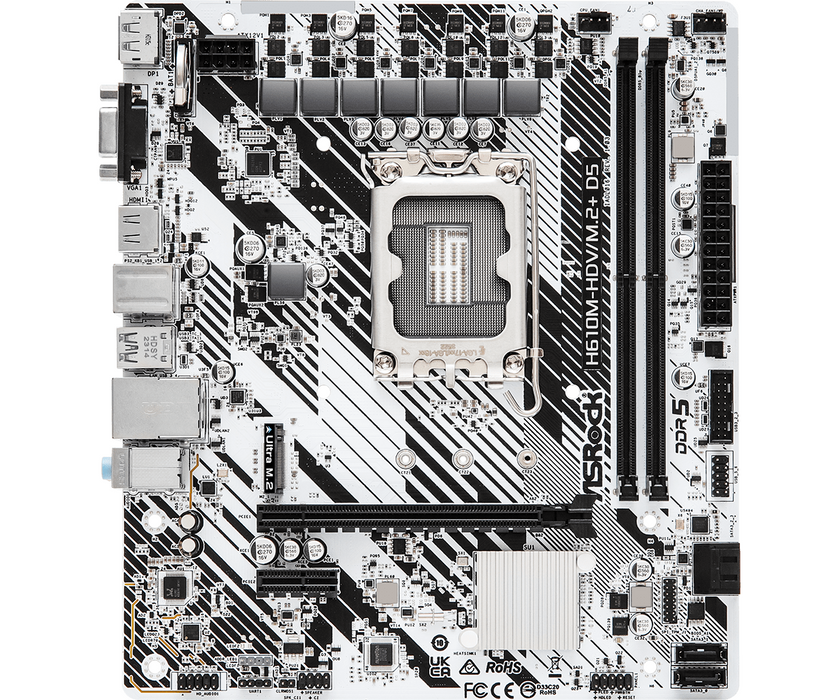 ASRock H610M-HDV/M.2+ D5 LGA1700 motherboard