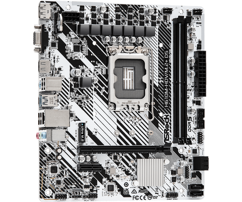 ASRock H610M-HDV/M.2+ D5 LGA1700 motherboard