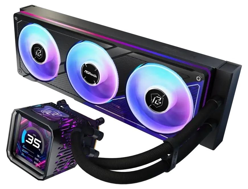 ASRock Phantom Gaming 360 LCD Cooling