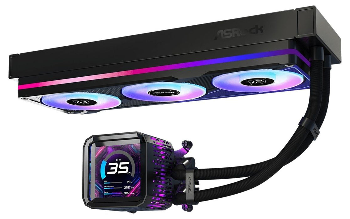 ASRock Phantom Gaming 360 LCD Cooling